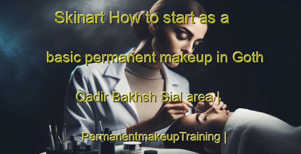 Skinart How to start as a basic permanent makeup in Goth Qadir Bakhsh Sial area | PermanentmakeupTraining | PermanentmakeupClasses | SkinartTraining-Pakistan